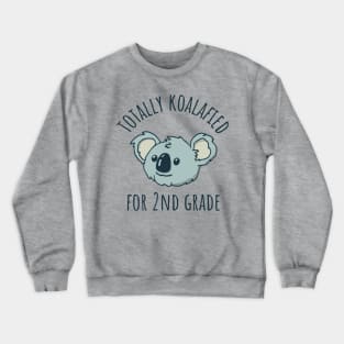 2nd Grade Back to School Koala Crewneck Sweatshirt